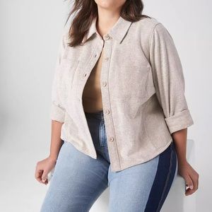 Layne Bryant Cropped Shacket | 18